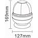 Lampeggiante A Led 12-24v Base Magnetica Con 16 Led Da 3w - Foto miniatura 2