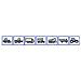Lampeggiante A Led 12-24v Base Magnetica Con 16 Led Da 3w - Foto miniatura 3