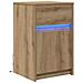 Armadio da Letto LED rovere artigianale 38 x 34 x 61 cm - Foto miniatura 1