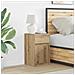 Armadio da Letto LED rovere artigianale 38 x 34 x 61 cm - Foto miniatura 2