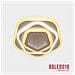 Lampadario Led 77w, Telecomando 2.4g, Luce Regolabile 5900lm Bbled018 - Foto miniatura 2