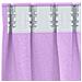 Tende con tende 2 pcs Viola 260x140cm Poliestere - Foto miniatura 5
