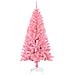 Lusso Casadino -  Albero Di Natale Artificiale Sottile Con Base Rosa 150 Cm Pvc - Foto miniatura 1