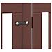 Cancello Cani Porta Pieghevole Marrone 12 Pannelli 600cm Pioppo - Foto miniatura 7