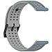 Cinturino In Silicone Liquido Da 22 Mm Compatibile Con Suunto Vertical 2 - Vari Colori Grey - Foto miniatura 2