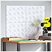 Dischi Quadrati 4 pcs Argento 40 x 30 cm Alluminio - Foto miniatura 3