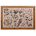 Cornice In Legno E Tessuto Stampato - Foto miniatura 2