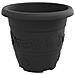 Vasi per Piante 6 pcs Nero Ø 26 x 21.5 cm Plastica - Foto miniatura 6