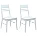 Sedie da pranzo 2 pcs Bianco 43 x 54 x 89 cm - Foto miniatura 1