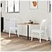 Sedie da pranzo 2 pcs Bianco 43 x 54 x 89 cm - Foto miniatura 3