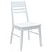 Sedie da pranzo 2 pcs Bianco 43 x 54 x 89 cm - Foto miniatura 4