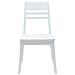 Sedie da pranzo 2 pcs Bianco 43 x 54 x 89 cm - Foto miniatura 5