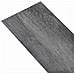 Tavole per Pavimenti 36 pcs Grigio lucido 5,02 m² PVC - Foto miniatura 3