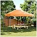 Tenda Party Arancione 292 x 440 x 315 cm Tessuto Oxford - Foto miniatura 2