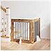 Cancello per cani con supporti 2 pcs Legno antico 80 x 80 cm - Foto miniatura 2