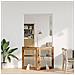 Cancello per cani con supporti 2 pcs Legno antico 80 x 80 cm - Foto miniatura 3