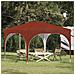 Tenda per feste a pop-up 290 x 290 x 245 cm Terracotta - Foto miniatura 2