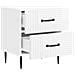 Armadio da Notte 2 pcs Bianco Lucido 43 x 34,5 x 47,5 cm - Foto miniatura 4