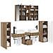 Set di mobili per il bagno 6 pcs Rovere Artigianale - Foto miniatura 3