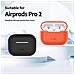 Custodia In Silicone Per Apple Airpods Pro 1 / 2“ - Arancione - Foto miniatura 3