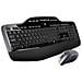 Kit Mouse Laser 1000 DPI + Tastiera Wireless Desktop MK710 Colore Nero (Layout Italiano)  - Foto miniatura 1