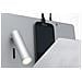 Faro 62123 - Suau Usb Lampada Da Parete Grigio Con Lettore Led Destra - Foto miniatura 5