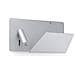 Faro 62123 - Suau Usb Lampada Da Parete Grigio Con Lettore Led Destra - Foto miniatura 10