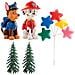 Kit Decorazioni Per Torta Paw Patrol Taglia Unica - Foto miniatura 1