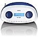 Radio DAB+ / FM Portatile con CD e MP3 SCD-69 Colore Blu - Foto miniatura 4