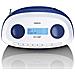 Radio DAB+ / FM Portatile con CD e MP3 SCD-69 Colore Blu - Foto miniatura 2