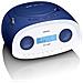 Radio DAB+ / FM Portatile con CD e MP3 SCD-69 Colore Blu - Foto miniatura 6