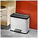 Pattumiera A Pedale Oko Duo Plus L 17 L+9 L Acciaio Inox 0630-200 - Foto miniatura 2