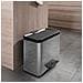 Pattumiera A Pedale Oko Duo Plus L 17 L+9 L Acciaio Inox 0630-200 - Foto miniatura 3