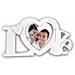 SB Marabella white LOVE10x10 Holz Portrait Z23W - Foto miniatura 1