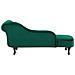 Chaise Longue Destra In Velluto Verde Nimes - Foto miniatura 15