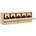 Casetta Cova per Galline 5 Scomparti 117x33x38 cm Legno di Pino - Foto miniatura 3