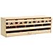 Casetta Cova per Galline 5 Scomparti 117x33x38 cm Legno di Pino - Foto miniatura 1