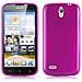 Custodia Compatibile Con Huawei Ascend G610 In Rosa - Coperchio Protettivo In Silicone Tpu Flessibile Con Design Spazzolato - Foto miniatura 1