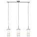4289-038 A +, Lampadario Led, Sospensione, 15 W, Cromata, 120 X 70 X 120 Cm - Foto miniatura 1