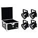 Set 4 x Led Par 56 qcl Short Sw + Eps Case 20000323 - Foto miniatura 1