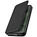 Custodia Per Xiaomi Redmi 9a Copertina Magnetica Portacarte Supporto Nera - Foto miniatura 8