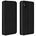 Custodia Per Xiaomi Redmi 9a Copertina Magnetica Portacarte Supporto Nera - Foto miniatura 1