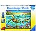 Puzzle 100 Pz. Tartarughe Marin - Foto miniatura 2