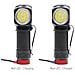 Lanterna Frontale Adventure F75 Con 6w, Led Da 600 Lm, Alluminio, Con Batteria E Caricatore Magnetico Usb - Foto miniatura 5