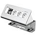 Cableport Desk 4-fold - Steckdosengehuse - Oberflche Montierbar - Spannungsversorgung X 3 - Eloxiertes Aluminium (7430000053)  - Foto miniatura 1
