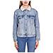 Giubbotto Donna Sherpa In Jeans - Foto miniatura 2