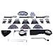 Set Professionale Starlock Lame Per L'allestimento D'interni (35222967120) - 45 Pz. Per Multimaster - Foto miniatura 1
