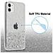 Custodia Compatibile Con Apple Iphone 11 Pro In Trasparente Con Glitter - Coperchio Protettivo In Silicone Tpu Flessibile Con Glitter Scintillanti - Foto miniatura 4