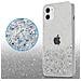 Custodia Compatibile Con Apple Iphone 11 Pro In Trasparente Con Glitter - Coperchio Protettivo In Silicone Tpu Flessibile Con Glitter Scintillanti - Foto miniatura 5