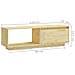 Mobile Porta TV 110x30x33,5 cm in Legno Massello di Pino - Foto miniatura 4